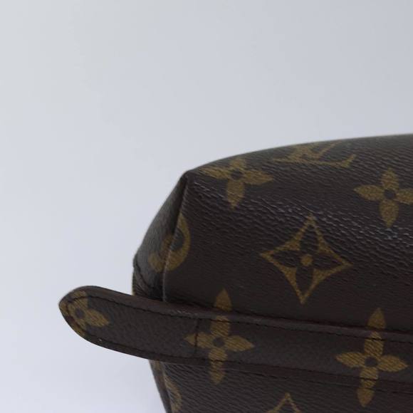 LOUIS VUITTON Monogram Trousse Demi Ronde Cosmetic Pouch M47520 LV Auth 77563 - Picture 7 of 16